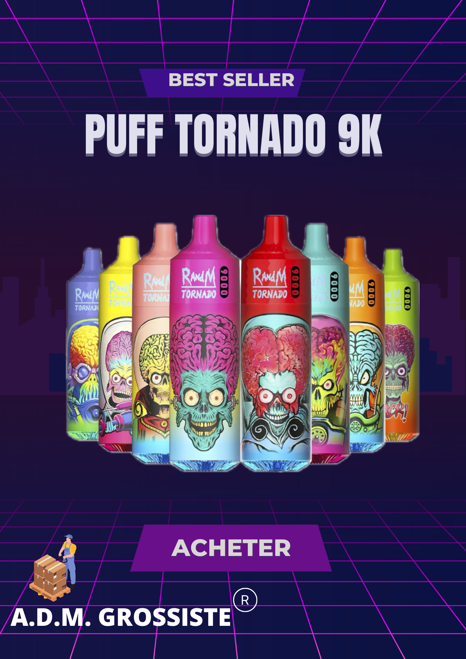 PUFF TORNADO 9K