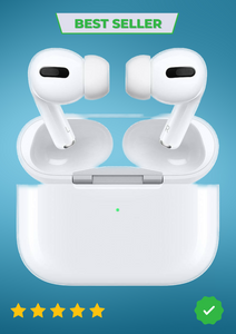 Écouteurs sans fil PRO pour iPhone - Qualité audio exceptionnelle et confort optimal, alternative aux AirPods Pro. Livré neuf avec étui de chargement.