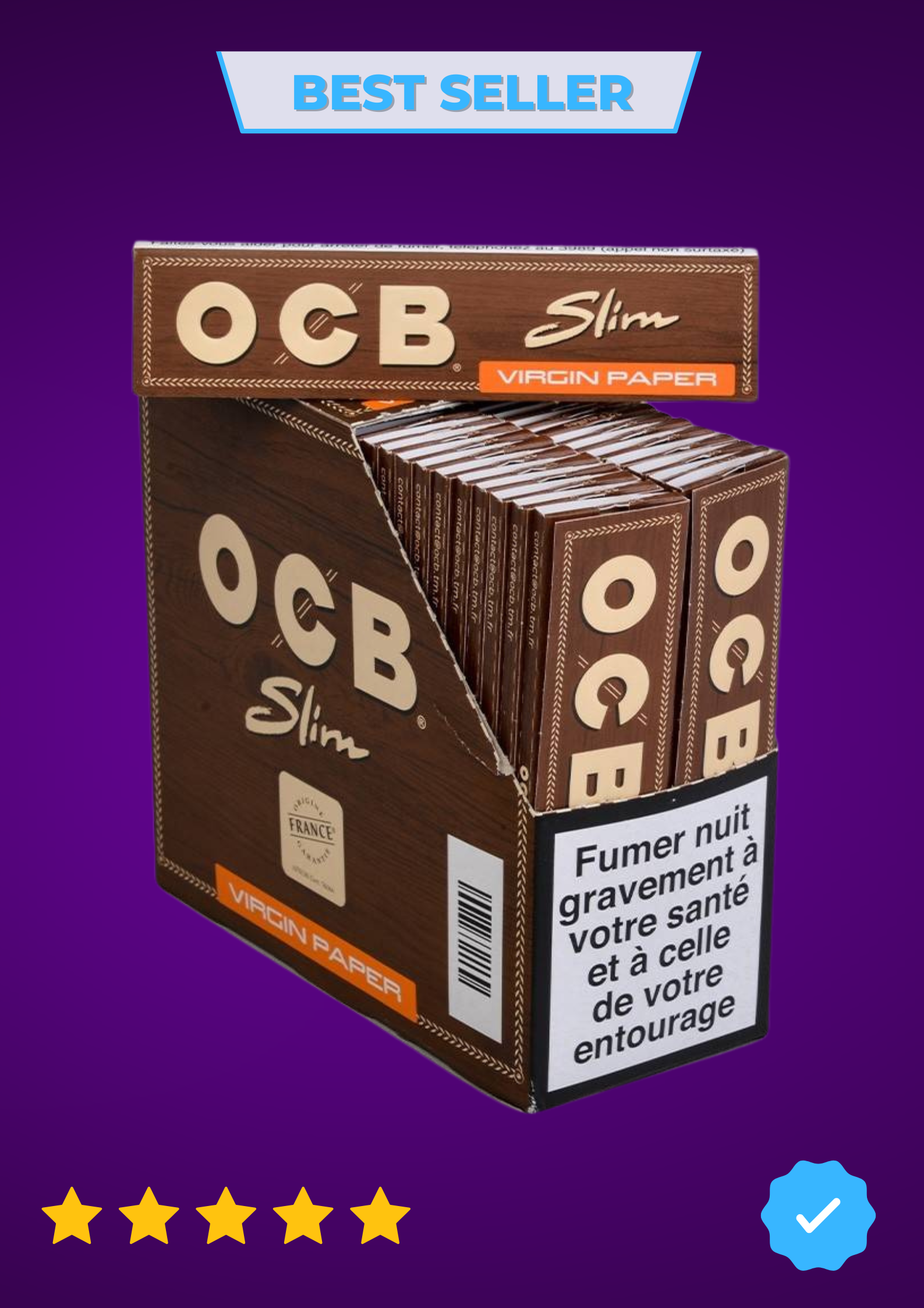 Feuille Slim OCB X50